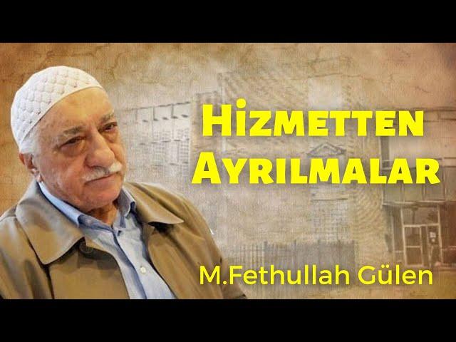 Hizmetten Ayrılmalar