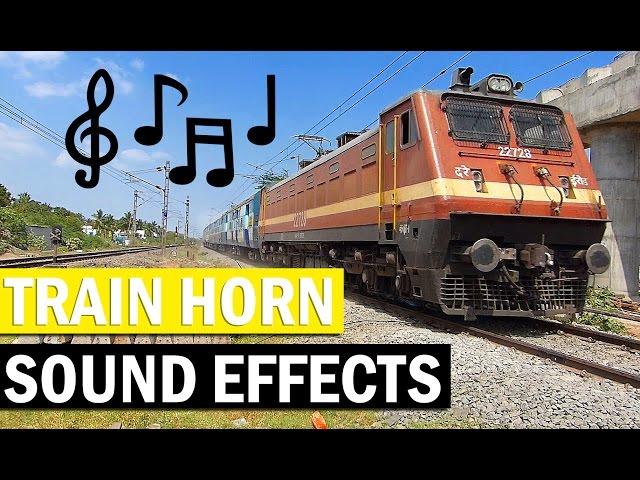 Indian Railways TRAIN SOUND EFFECTS in India