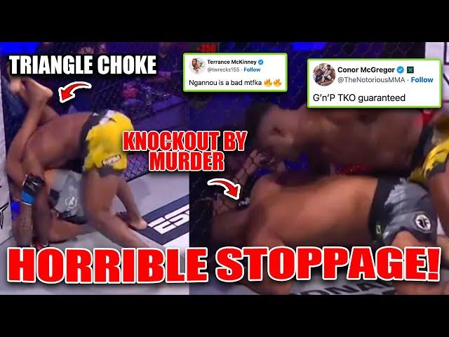 MMA Community REACTS to Francis Ngannou vs. Renan Ferreira, Conor McGregor, Dana White, Jon Jones