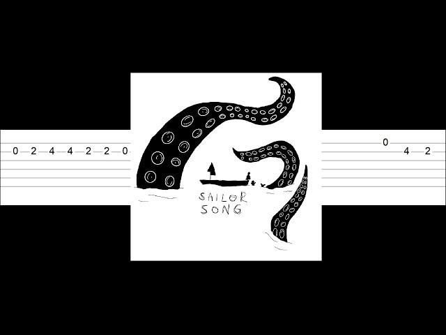 Gigi Perez – Sailor Song (Easy SLOW Guitar Tabs Tutorial)