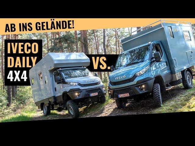 IVECO DAILY 4X4 Motorhome Comparison – Which Offroad Camper is Better?