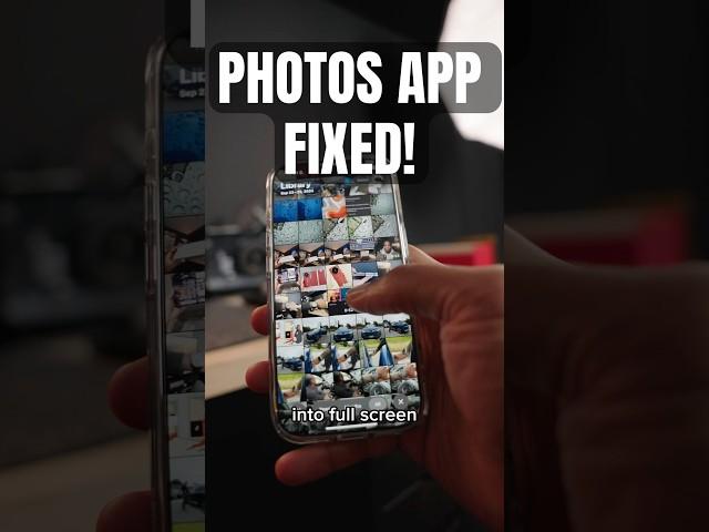 iOS 18.2 iPhone Photos App is FIXED