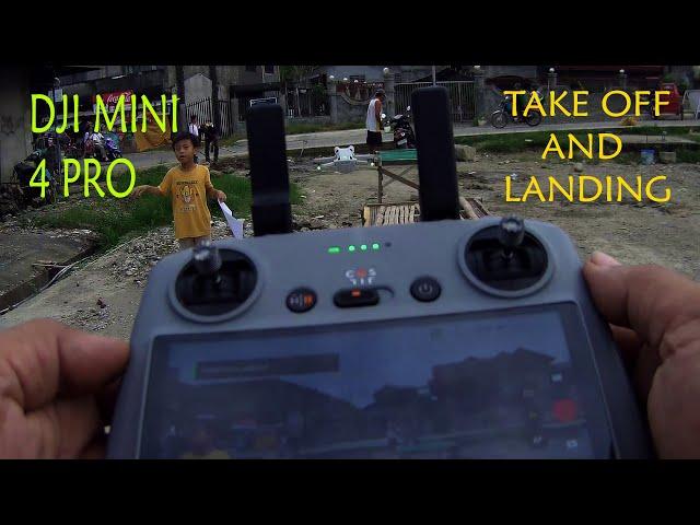 Paano mag Take off at mag Landing sa DJI MINI 4 PRO | PINOY