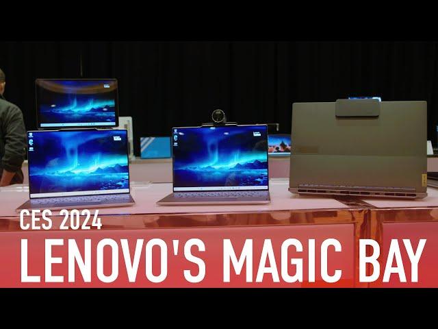 CES 2024 Hands On: Lenovo's Magic Bay Is Back—And it Looks (and Smells) Nice!