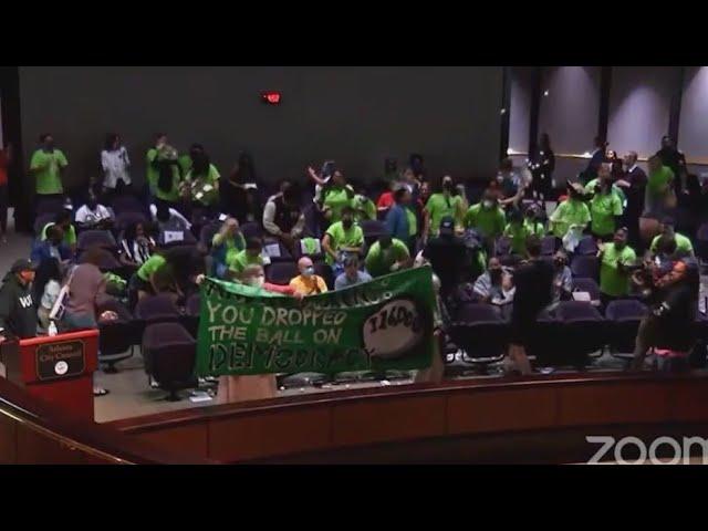 'Stop Cop City' disrupts Atlanta City Council meeting | FOX 5 News