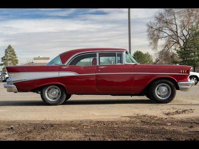 1957 Chevrolet Bel-Air Sport Sedan Walk-around Video