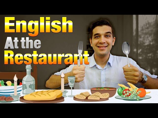 Speak English At The Restaurant!