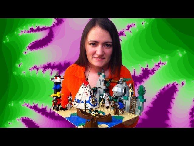 LEGO Western Indians Boulder Cliff Canyon 6748 Review - BrickQueen