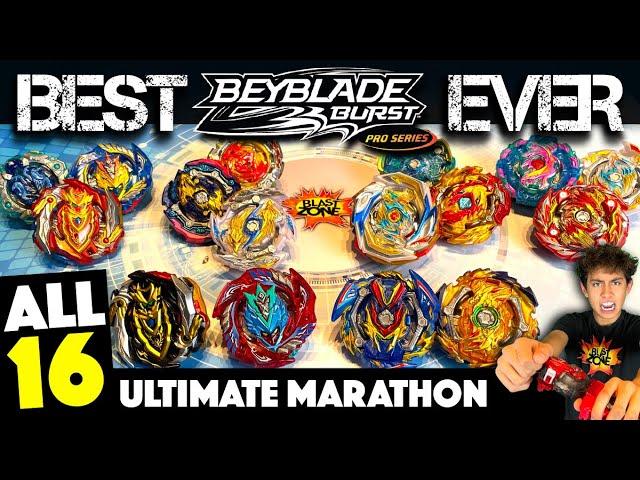 Beyblade Pro Series  ALL 16  Marathon | Hasbro Burst Complete Collection Tournament