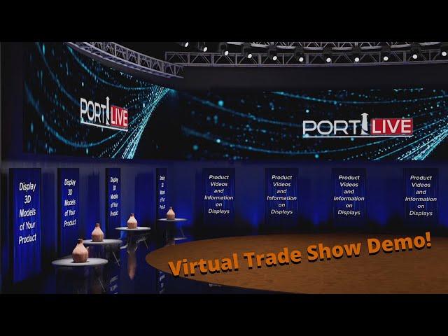 PortLIVE - Virtual Trade Show Demo