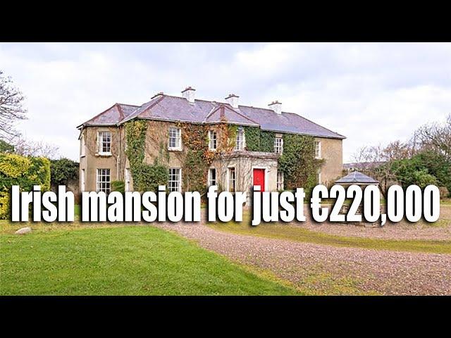 Irish mansion on sale for just €220,000 (what’s the catch?)