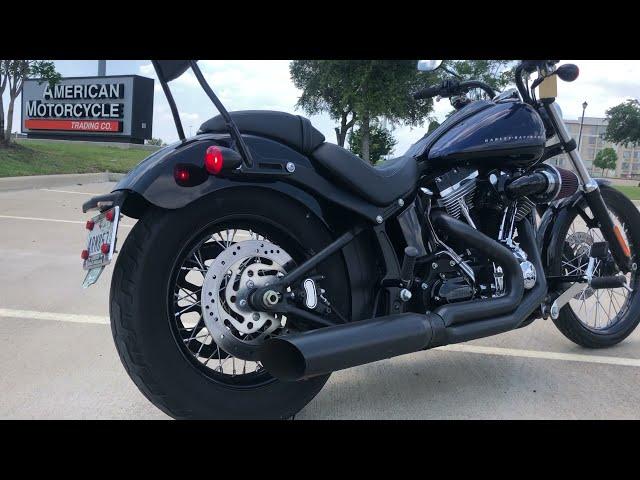 2012 HARLEY-DAVIDSON SOFTAIL BLACKLINE - FXS