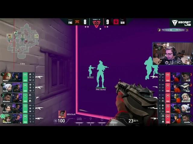 Shroud reaction to TenZ Insane 4k Marshall vs Fnatic (VCT Masters Reykjavic on Iceland)