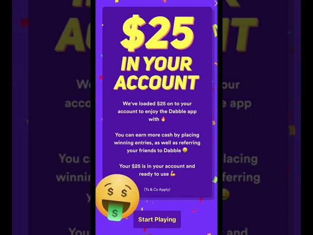 If you bet on player props watch this and get your 25 on Dabble fantasy app with code James08. #bet