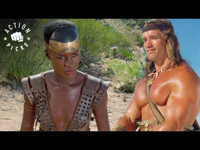 Conan Saves Zula From The Tribe Of Cannibals | Conan The Destroyer