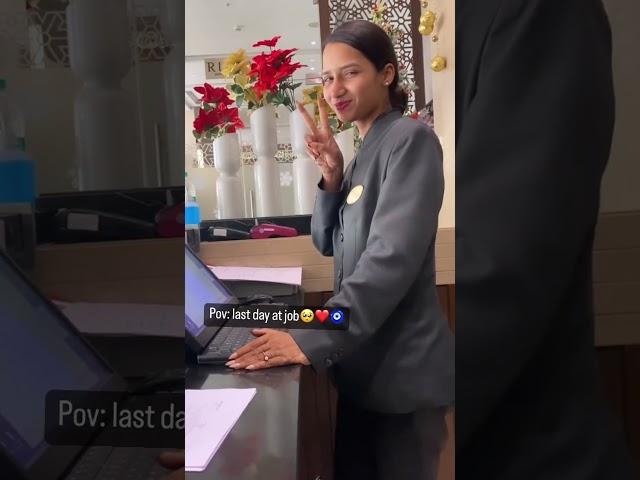 Last day at job  #youtubeshorts #viral #contentcreator #aartivlogs️