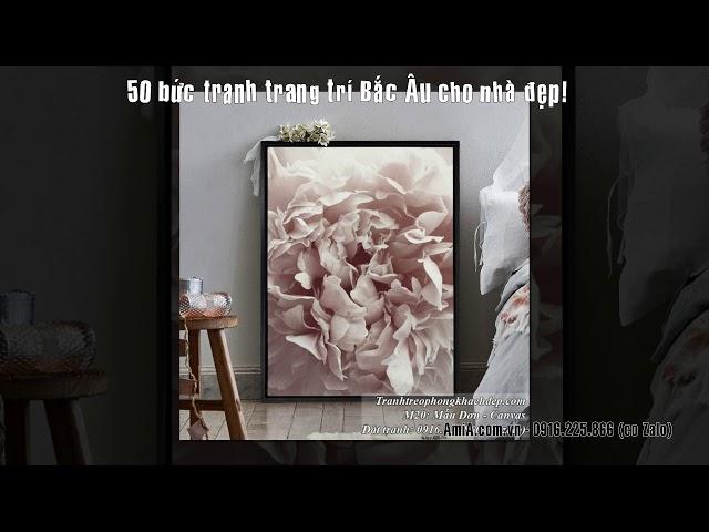50+ Bức Tranh Trang Trí Bắc Âu Scandinavian cho nhà đẹp - Siêu thị tranh AmiA