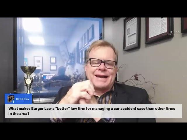 What Makes Burger Law "Better" At Managing Car Accident Claims?