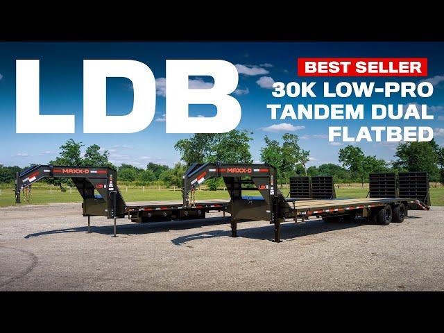 The LDB series, our LDX Flatbed in its two most popular configurations!