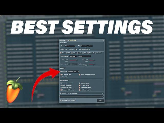 Best Export Settings For FL Studio 21 // Mix Sounds Bad After Export