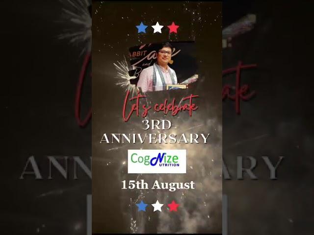 Anniversary of Cognize Nutrition