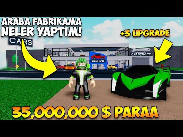 35,000,000$ PARA İLE FABRİKAMI GENİŞLETTİM | Vehicle Tycoon #2 | Roblox Türkçe