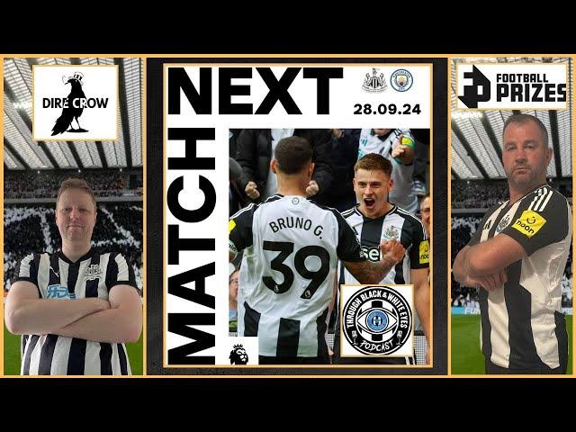 NUFC V MANCHESTER CITY A LOOK AHEAD - THE BIG ONE