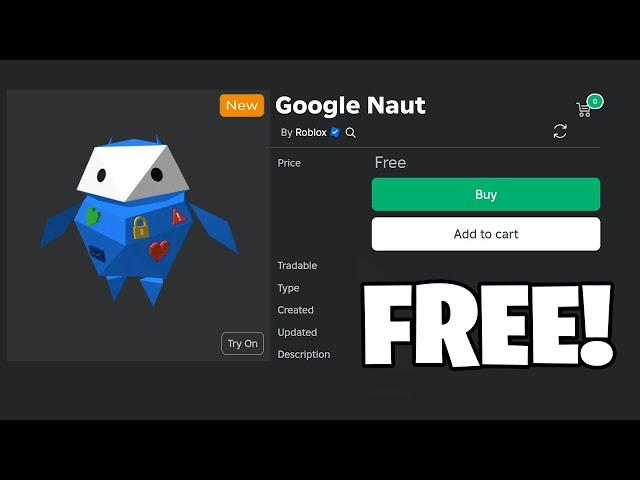 *NEW* HOW TO GET FREE GOOGLE ITEM IN ROBLOX! 