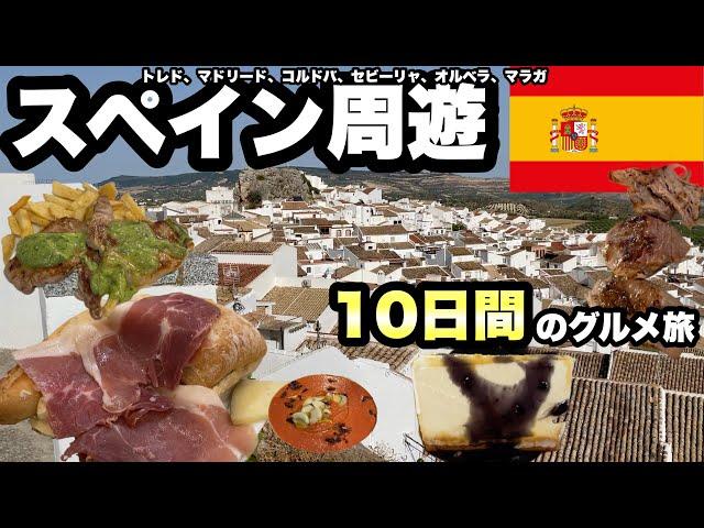 10日間グルメ旅/ スペインの良いところを寄せ集めた動画/ ご飯は頑張れば安い料理はまだまだある！/そしてどこで食べても美味い！