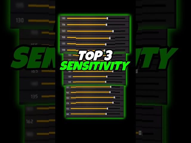 Top 3 Headshot Sensitivity 2024 