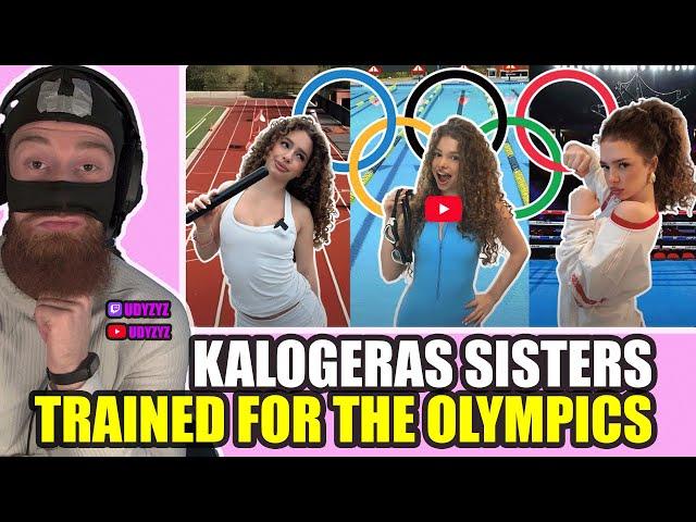 UDYZYZ REACTION to KALOGERAS SISTERS | TRAINED FOR THE OLYMPICS