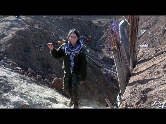 Brave Syrian villagers hold the line against ISIS