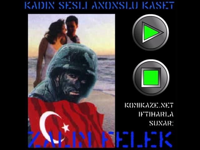 Erdil Yaşaroğlu - Kadın Sesli Anonslu Kaset / Zalım Felek (Karikani) 2000