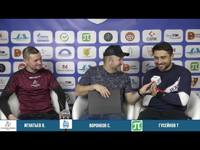 Валерий Игнатьев (Канавара Групп) и Тимур Гусейнов (ЧМ-Политех)
