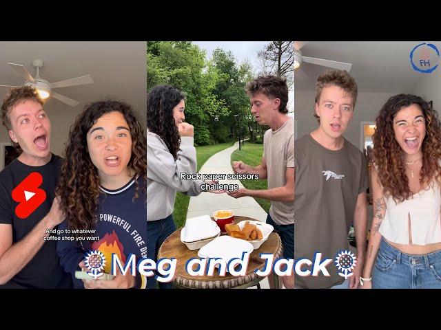 *1 HOUR* Meghan and Jack Shorts 2024 | Funny Meg and Jack Best Couple 2024