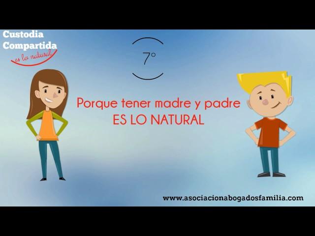 Custodia Compartida, es lo natural