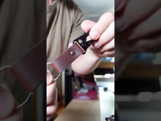 Making a Leather Key Chain