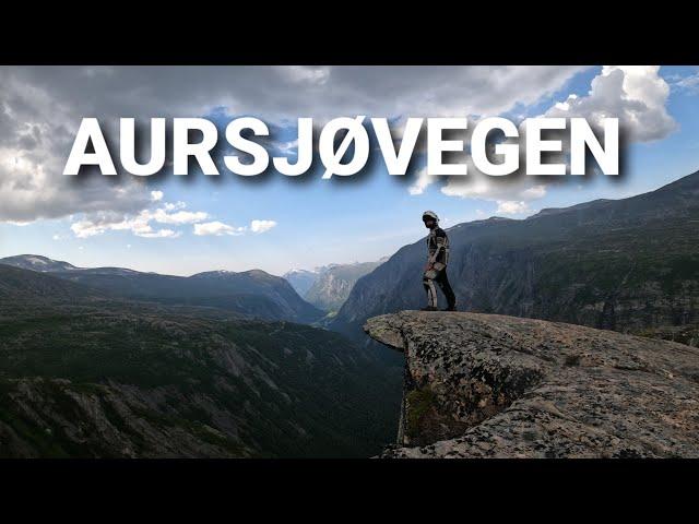 Most Scenic Roads in NORWAY SERIE - AURSJØVEGEN #shorts