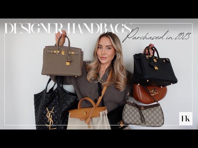 REVIEWING ALL OF THE DESIGNER HANDBAGS I BOUGHT 2023!! | Freya Killin