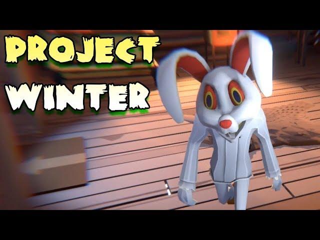 Выживание в суровых условиях project winter multiplayer первый взгляд! survival games