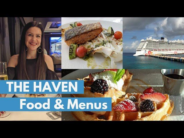 The Haven Food & Dining Options – Menus & Photos | Norwegian Joy