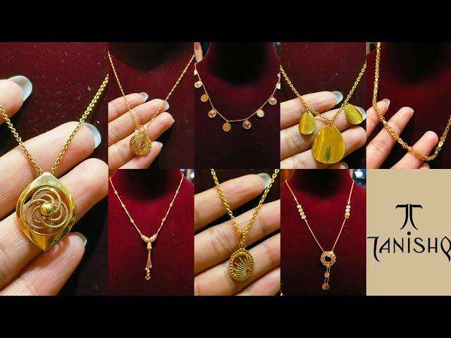 Tanishq Latest Stylish Gold Chain For Daily Wear Starting Just 3.9 Gram #youtube #trending #tanishq