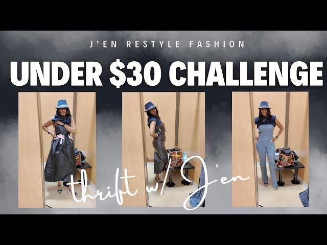 $30 Thrift Challenge | Come Thrift with Me! | Try on everything!!