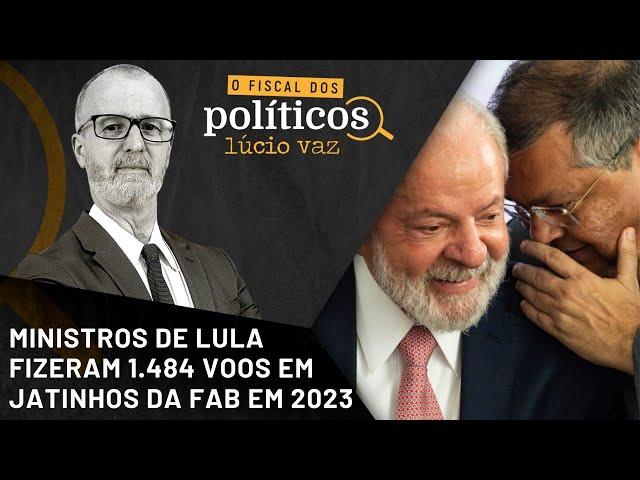 Ministros de Lula fizeram 1.484 voos em jatinhos da FAB em 2023