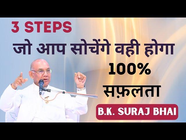 जो आप सोचेंगे वही होगा  | Power of Values | B.K. Suraj Bhai