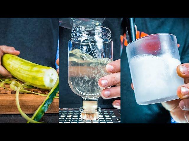 How to Make a Cucumber Soda #shorts