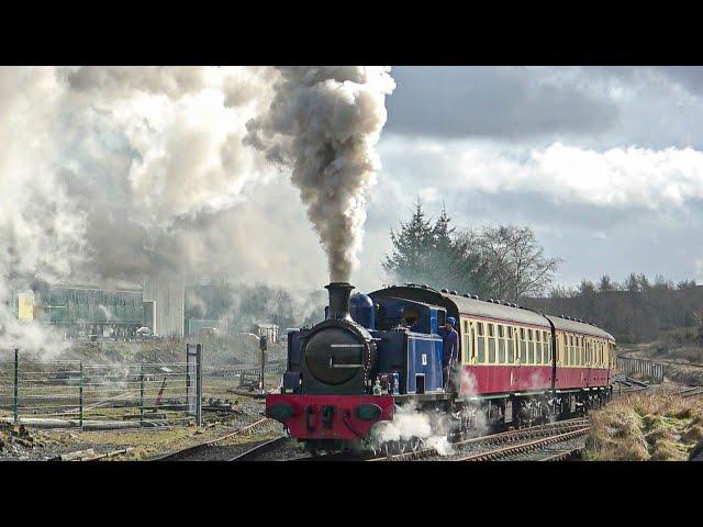 Hudswell Clarke 1857's Final Running Days at The Pontypool & Blaenavon Steam Railway - 22/02/25