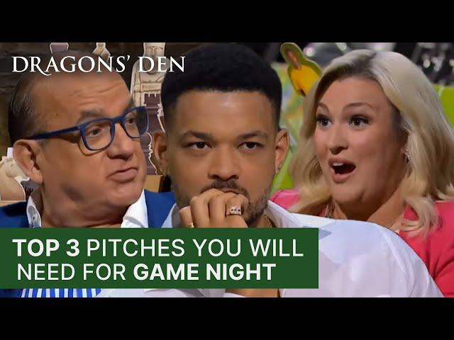 Top 3 Pitches You Need For Game Night | Season 20 | Dragons’ Den