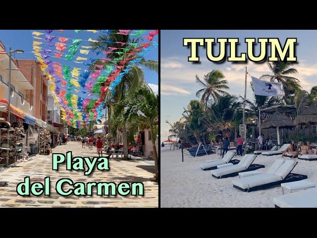 TULUM or PLAYA DEL CARMEN: Which is BETTER?