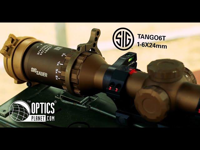 Sig Sauer Tango6T 1-6x24mm Rifle scope - Opticsplanet.com